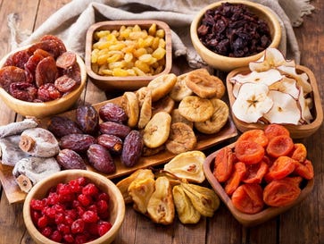 Vollwertiger Snack, direkt aus der Frucht