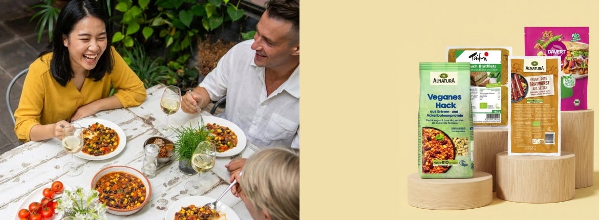 Hochwertige Alternativen zu Fleisch & Fisch