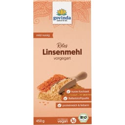 Govinda Bio Rotes Linsenmehl - 450 g