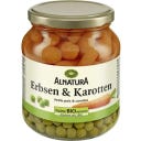 Alnatura Bio Erbsen & Karotten im Glas - 220 g