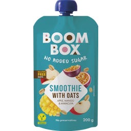 Boom Box Smoothie Hafer &ndash; Apfel, Mango & Maracuja