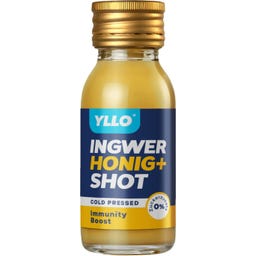 YLLO Ingwer Shot mit Honig plus