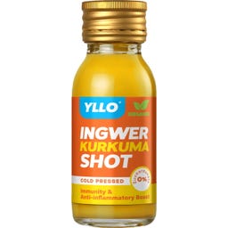 YLLO Ingwer Shot mit Kurkuma