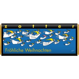 Zotter Schokolade Bio Fröhliche Weihnachten - 70 g