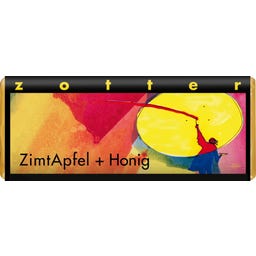Zotter Schokolade Bio Winter Special ZimtApfel + Honig