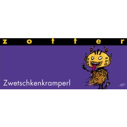 Zotter Schokolade Bio ZwetschkenKramperl