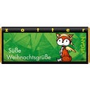 Zotter Schokolade Bio Süße Weihnachtsgrüße - 70 g