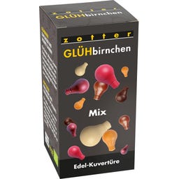 Zotter Schokolade Bio Gl&uuml;hbirnchen Mix