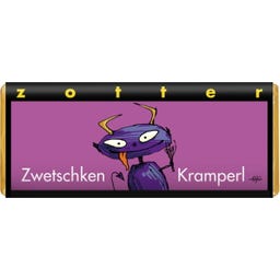 Zotter Schokolade Bio Zwetschken Kramperl