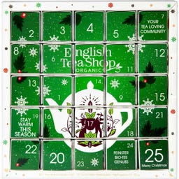 Puzzle Tee Adventskalender "Happy Holiday", BIO , 25 einzelne Boxen