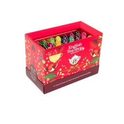 Tee Adventskalender "Christmas Countdown" rot, BIO