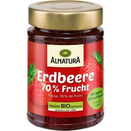 Alnatura Bio Fruchtaufstrich Erdbeere 70% Frucht - 200 g
