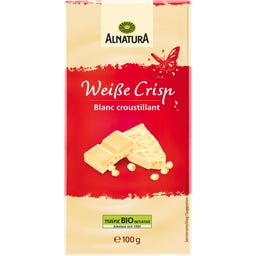 Alnatura Bio Weiße-Crisp-Schokolade - 100 g