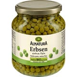 Alnatura Bio Erbsen extra fein, Glas