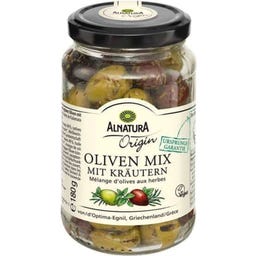 Alnatura Bio Origin Oliven Mix mit Kräutern - 180 g