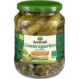 Alnatura Bio Gew&uuml;rzgurken unges&uuml;&szlig;t