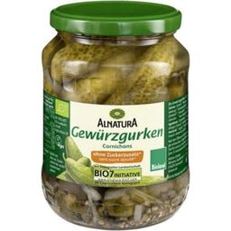 Alnatura Bio Gewürzgurken ungesüßt - 670 g