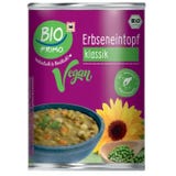 Bio Fertiger Erbseneintopf Vegan
