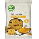 Bio Vollkorn-Kr&auml;cker Curry & K&uuml;rbiskernen