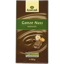 Alnatura Bio Ganze Nuss Schokolade - 100 g