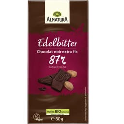 Alnatura Bio Edelbitter Schokolade - 80 g