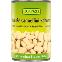 Rapunzel Bio Weiße Cannellini Bohnen in der Dose - 400 g