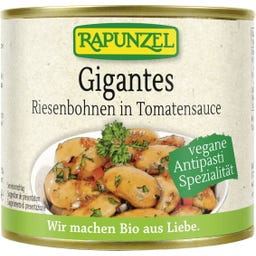 Bio Gigantes Riesenbohnen in Tomatensauce, in der Dose - 230 g