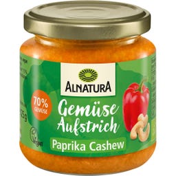 Alnatura Bio Gemüseaufstrich Paprika-Cashew - 125 g