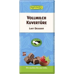 Rapunzel Bio Vollmilch Kuvertüre - 200 g