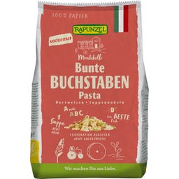 Rapunzel Bio Buchstaben Suppennudeln Semola bunt - 500 g
