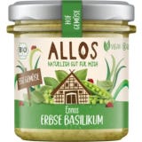 Allos Bio Hof Gem&uuml;se Ennos Erbse Basilikum