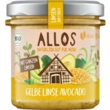 Bio Linsen Aufstrich Gelbe Linsen Avocado