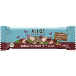 Allos Bio Amaranth Schokolette Zartbitter - 25 g