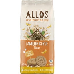 Allos Bio Familien Kekse Natur - 200 g