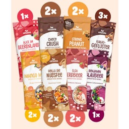 Oatsome Smoothie Bowl Probierpaket - 15 x 50g