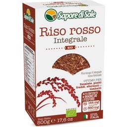Sapore di Sole Roter Vollkorn-Reis bio - 500 g