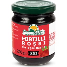 Sapore di Sole Rote Preiselbeeren im Glas bio - 220 g