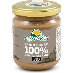 Bio 100% Vollkorn-Sesamcreme - dunkles Tahin - 180 g