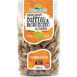 Bio Fusilloni Cappelli & Monococco Vollkorn Hartweizengrießnudeln - 400 g