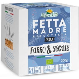 FettaMadre Bio-Zwieback mit Dinkel- & Roggenmehl - 300 g