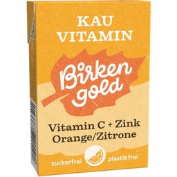 Birkengold® Kau-Vitamin C + Zink - 20 Stk. (28 g)