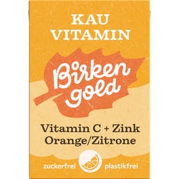 Birkengold® Kau-Vitamin C + Zink - 20 Stk. (28 g)