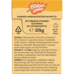 Birkengold® Kau-Vitamin C + Zink - 20 Stk. (28 g)