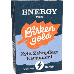 Birkengold® Energy Xylit Zahnpflege Kaugummi - Minze - 28 g