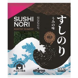 Sushi Nori Seetang geröstet, ganze Blätter - 25 g