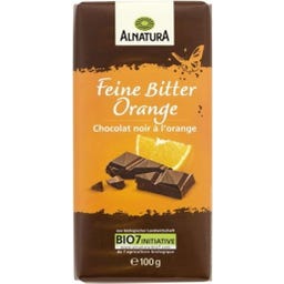 Alnatura Bio Feine Bitterschokolade Orange - 100 g