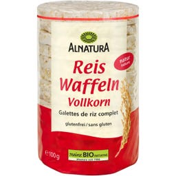 Alnatura Bio Reiswaffeln Vollkorn Natur - 100 g