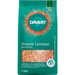 Davert Bio Geschrotete Leinsaat - 200 g