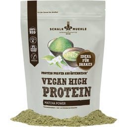 Bio Protein Pulver Mix mit Matcha- und Gerstengras Pulver - 200 g