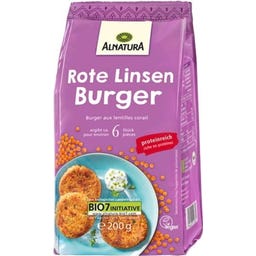 Alnatura Bio Rote Linsen Burger - 200 g